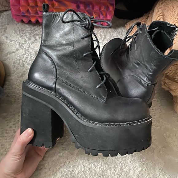 UNIF | Shoes | Unif Choke Boot | Poshmark